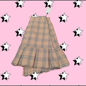 Plaid skirt